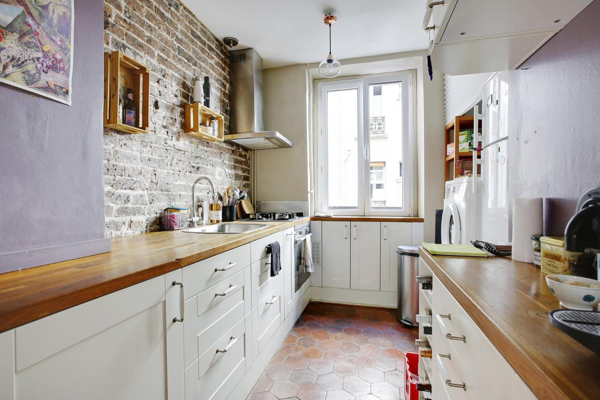 Apartment Vintage Et Confortable - Oberkampf